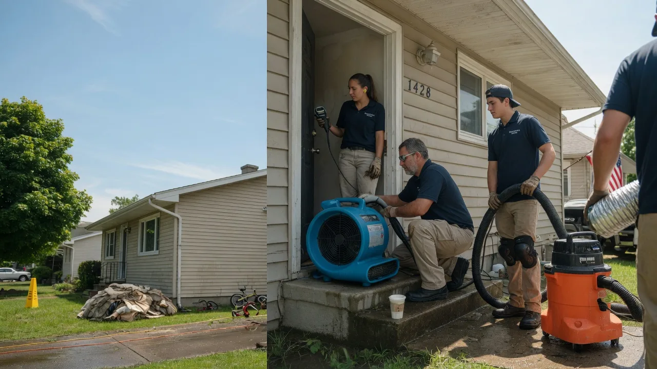 Water Damage Restoration in Dryfork, WV near me